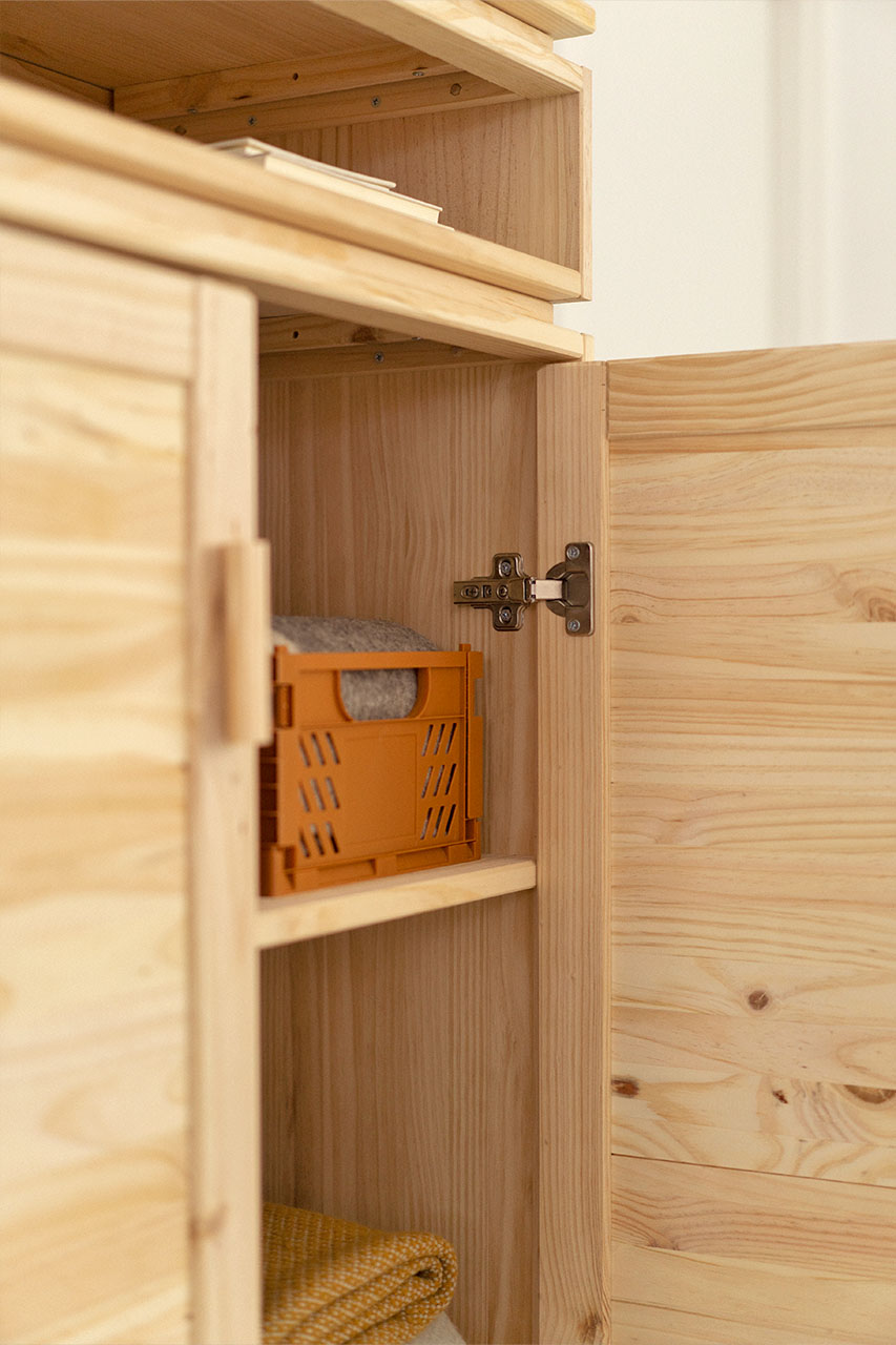 Imagen de ambiente 2 para:Mueble para el recibidor de madera natural